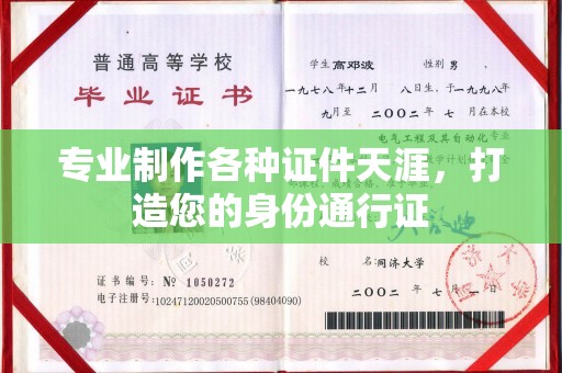 秦州专业制作各种证件天涯，打造您的身份通行证