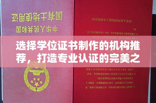 秦州选择学位证书制作的机构推荐，打造专业认证的完美之选