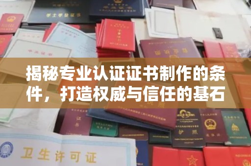 秦州揭秘专业认证证书制作的条件，打造权威与信任的基石