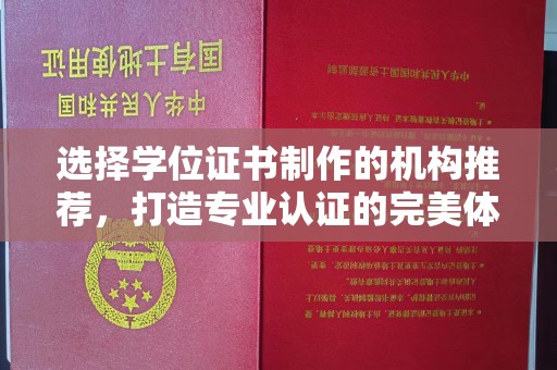 秦州选择学位证书制作的机构推荐，打造专业认证的完美体验