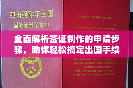 秦州全面解析签证制作的申请步骤，助你轻松搞定出国手续